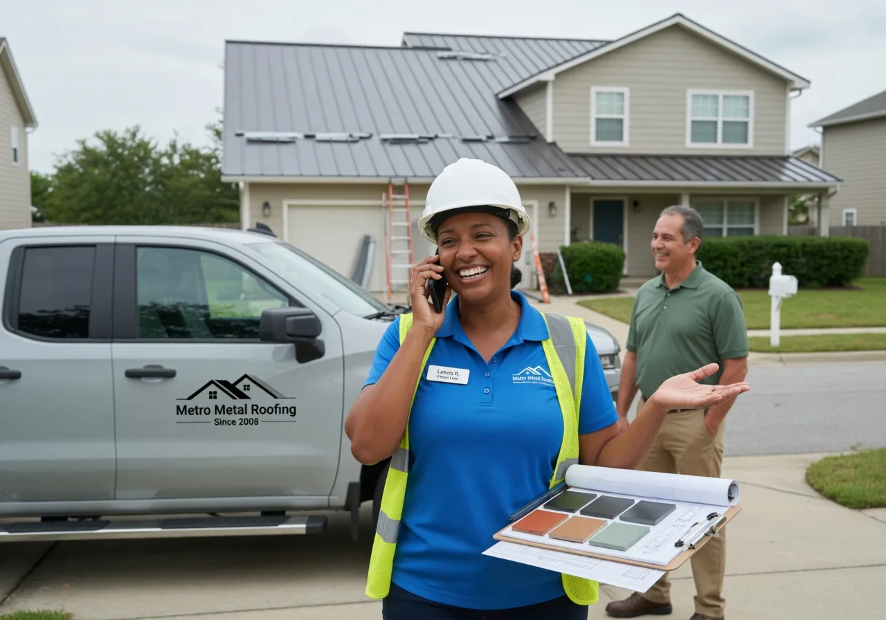 Storm Damage Metal Roof Repair in Gainestown, AL